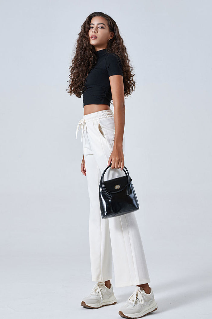 Stylish Elegant Wide-Leg Pants