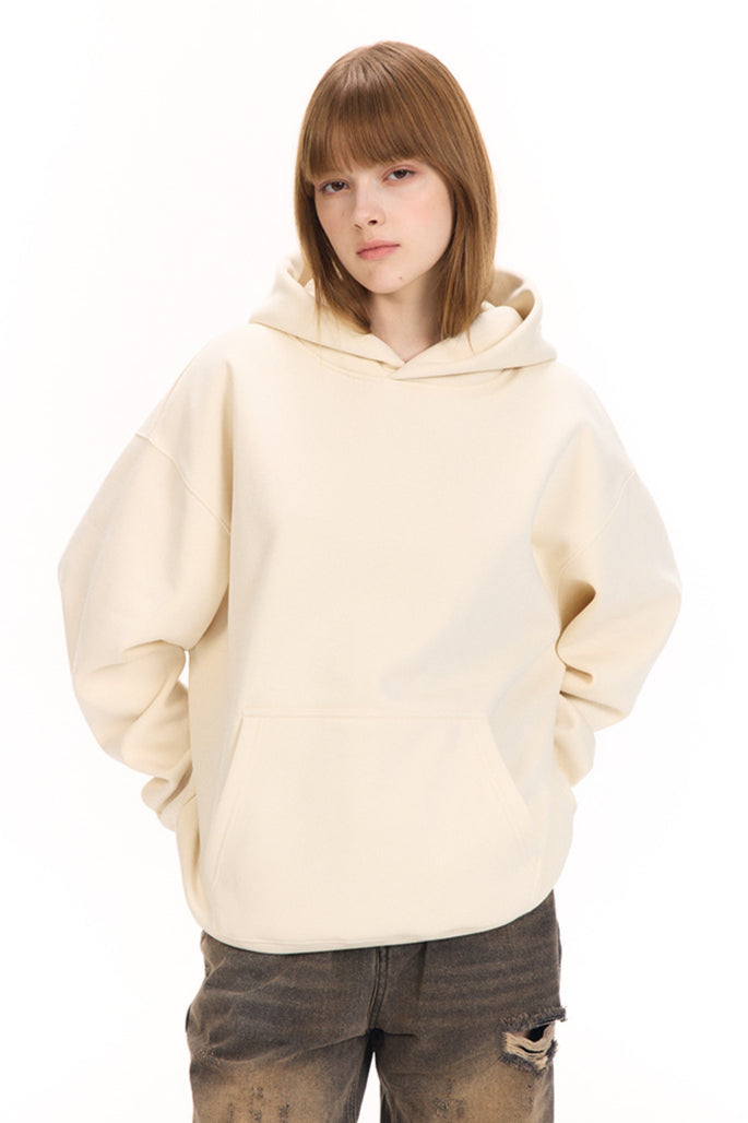 Oversize-Kapuzenpulli Damen Langarm Bequemer Streetwear-Stil