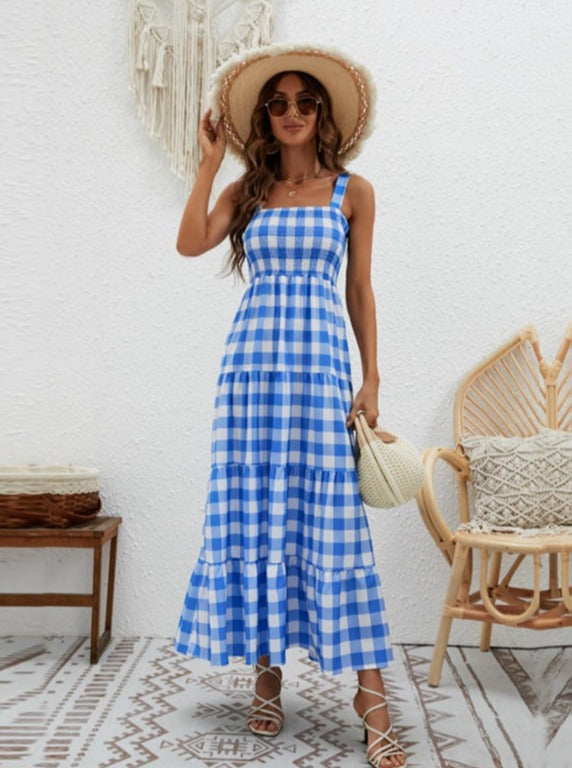 Plaid Summer Dress