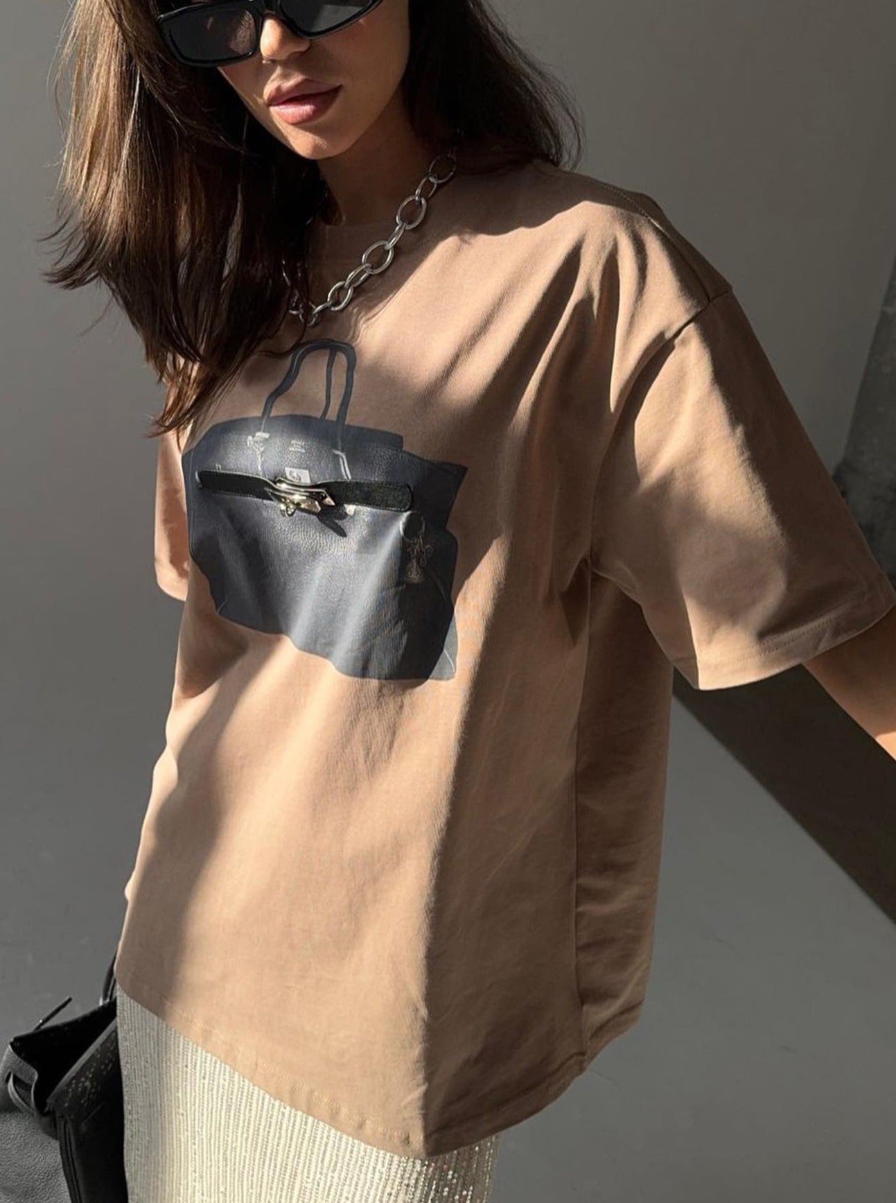 Casual Versatile Round Neck Slim Pullover Shirt