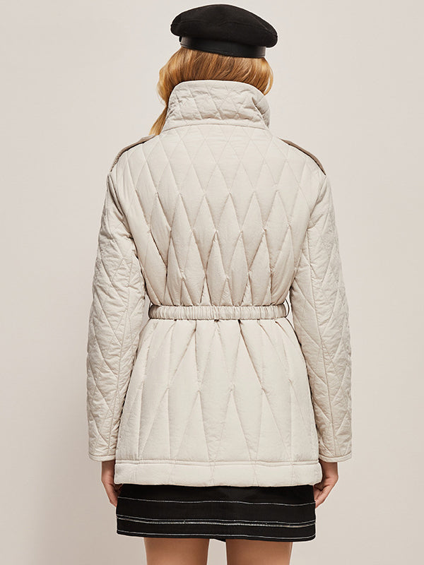 Cozy Casual Quilted Parka