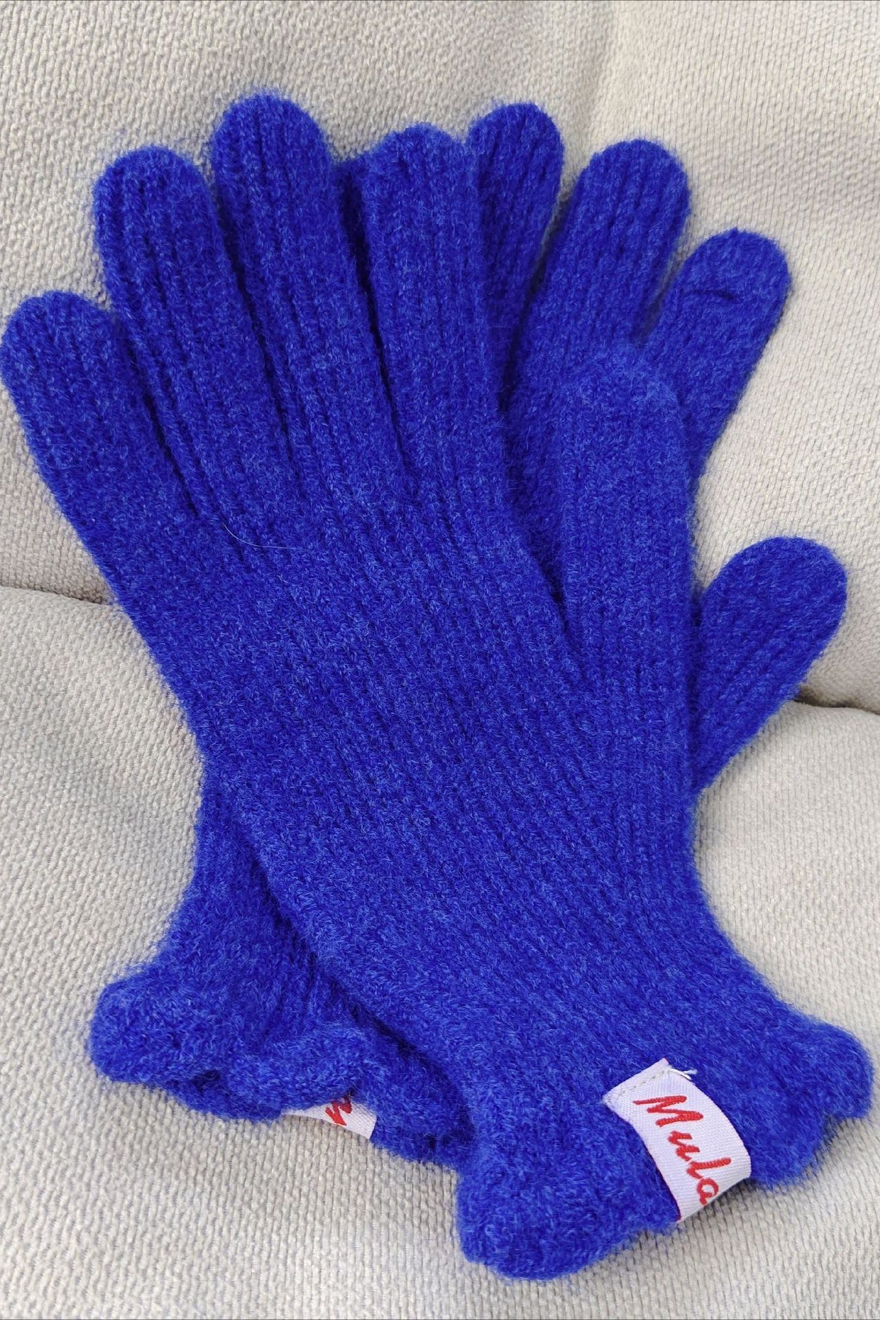 Women's Knitted Winter Lace Wool Gloves